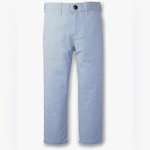 Hope & Henry 2T Seersucker Suit Pant Blue